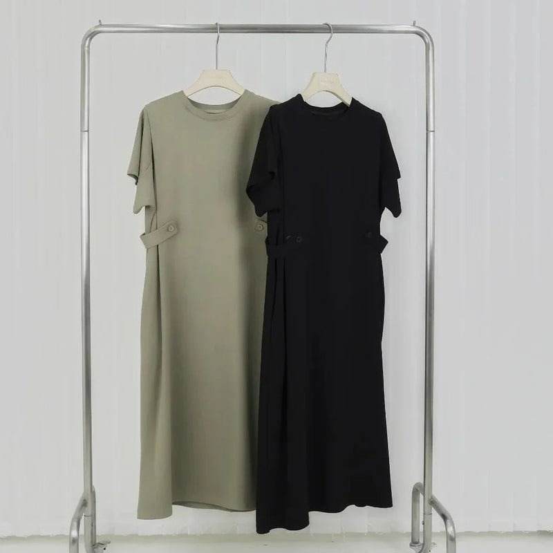 Vestido Despojado Alice™ em Algodão Soft  / Caimento Soltinho e Conforto para o seu Dia a Dia!